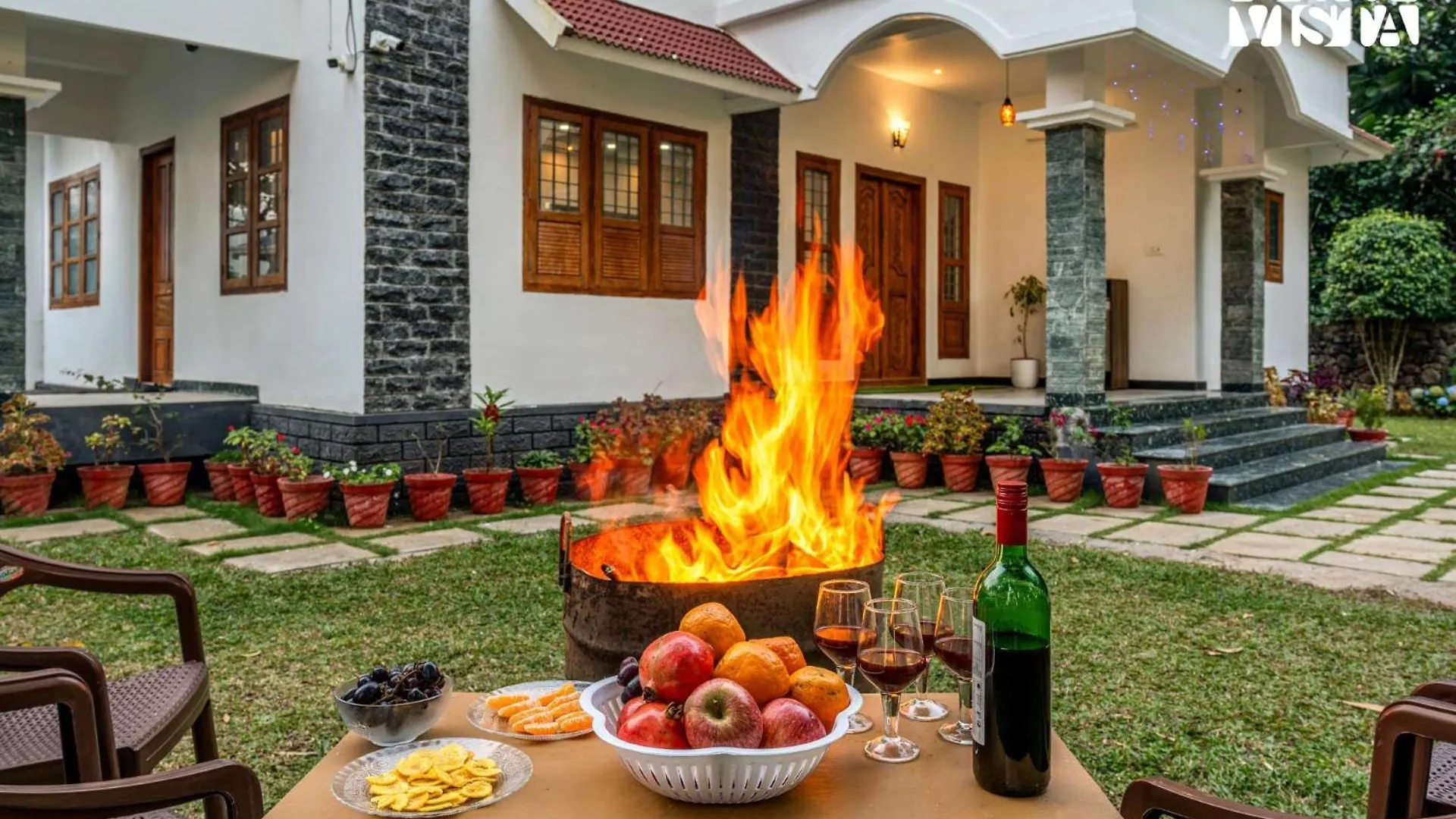Stayvista At Misty Village - Bbq, Bonfire & Meals Pooppara Guest house